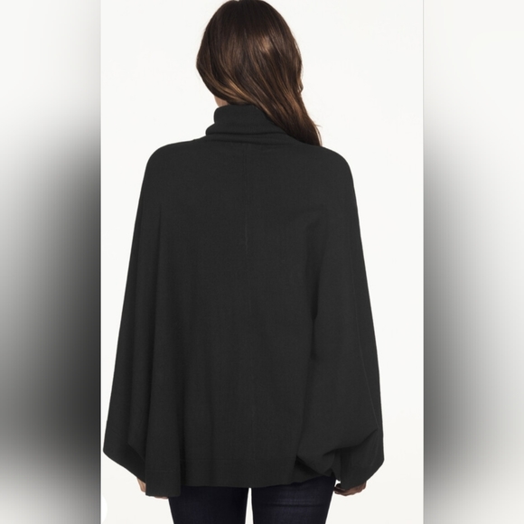 Ellos Turtleneck Poncho Sweater Fits Sizes 2x-4x - Picture 4 of 11